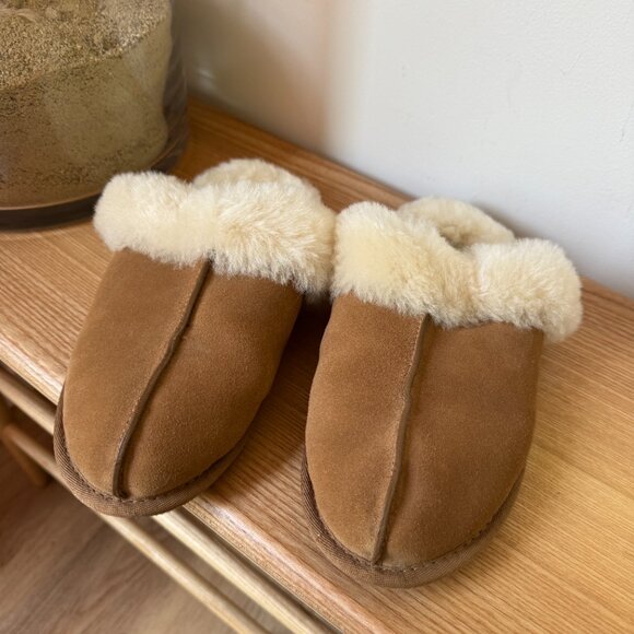 UGG Scuffette II Slippers — Chestnut — Size 7 — New - Picture 3 of 8